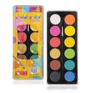 ACUARELAS OMEGA 12 COLORES