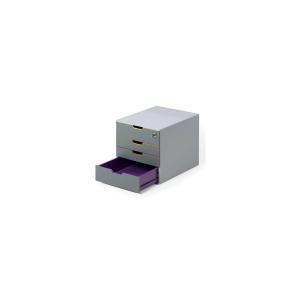 BANDEJA 4 CAJONES DURABLE - CON LLAVE