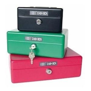 CAJA DE SEGURIDAD METALICA CASH BOX 20 x15 cm