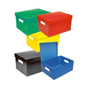 CAJA EN CARTONPLAST BIG BOX BIBLOS 42x32x25 cm - 065043