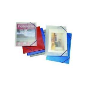 CARPETA PLASTICA OMEGA CON ELASTICO OFICIO
