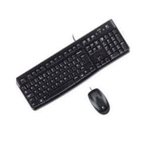 COMBO TECLADO Y MOUSE USB LOGITECH MK120