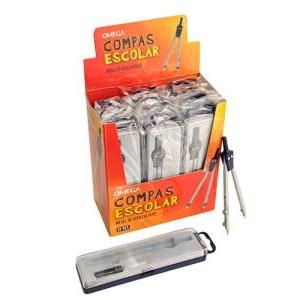 COMPAS OMEGA GRAFO CON ESTUCHE