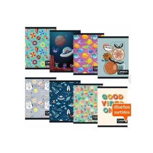 CUADERNO CAMPUS RAYADO TAPA FLEXIBLE 96 h