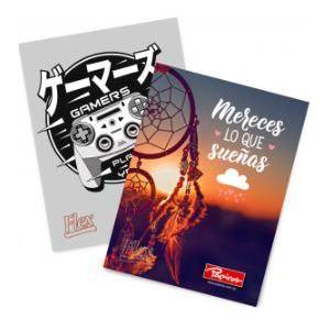 CUADERNO PAPIROS FLEX RAYADO 24 h