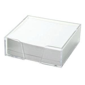 CUBO PORTANOTA ACRILICO
