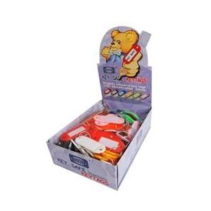 LLAVERO PLASTICO MULTICOLOR unidad