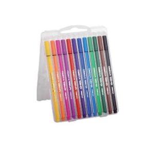 MARCADOR OMEGA TRIO EXTRAFINO estuche x 12 colores
