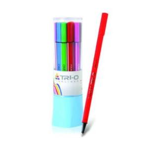 MARCADOR OMEGA TRIO EXTRAFINO estuche x 18 colores