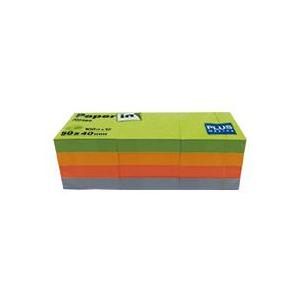 NOTAS AUTOADHESIVAS 40 x 50 mm x 12 u FLUO PLUS OFFICE