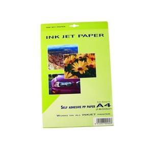PAPEL AUTOADHESIVO MATE A4 OMEGA x 20
