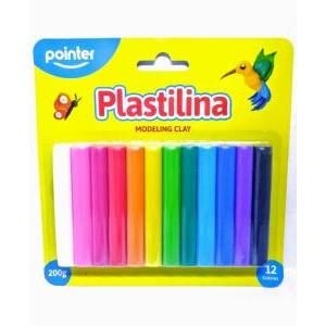 PLASTILINA POINTER x 12 COLORES