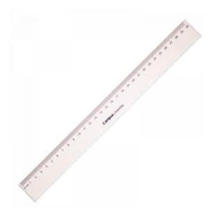 REGLA PLASTICA BISELADA CAMPUS 30 cm